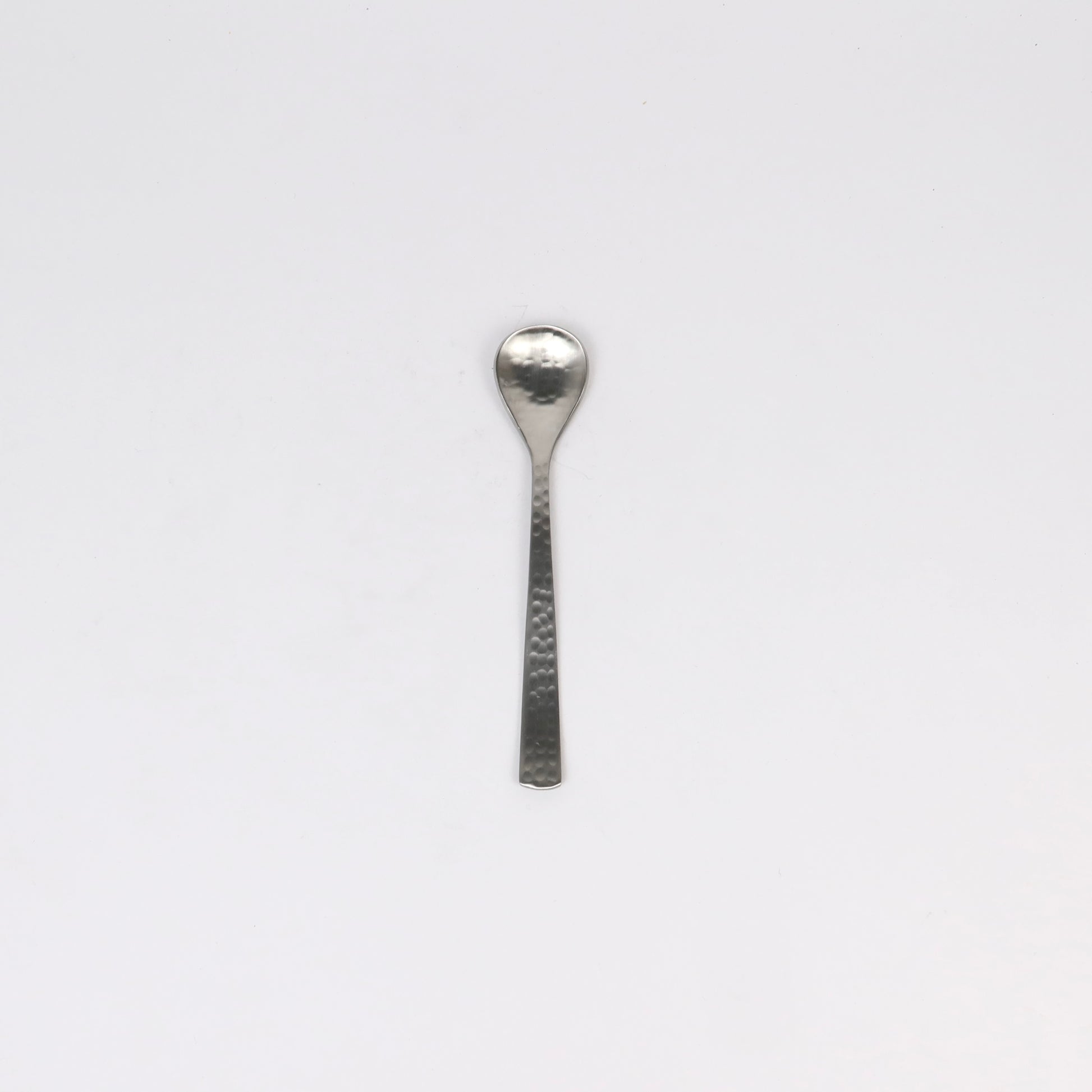 Hammered Stainless Steel Spoon