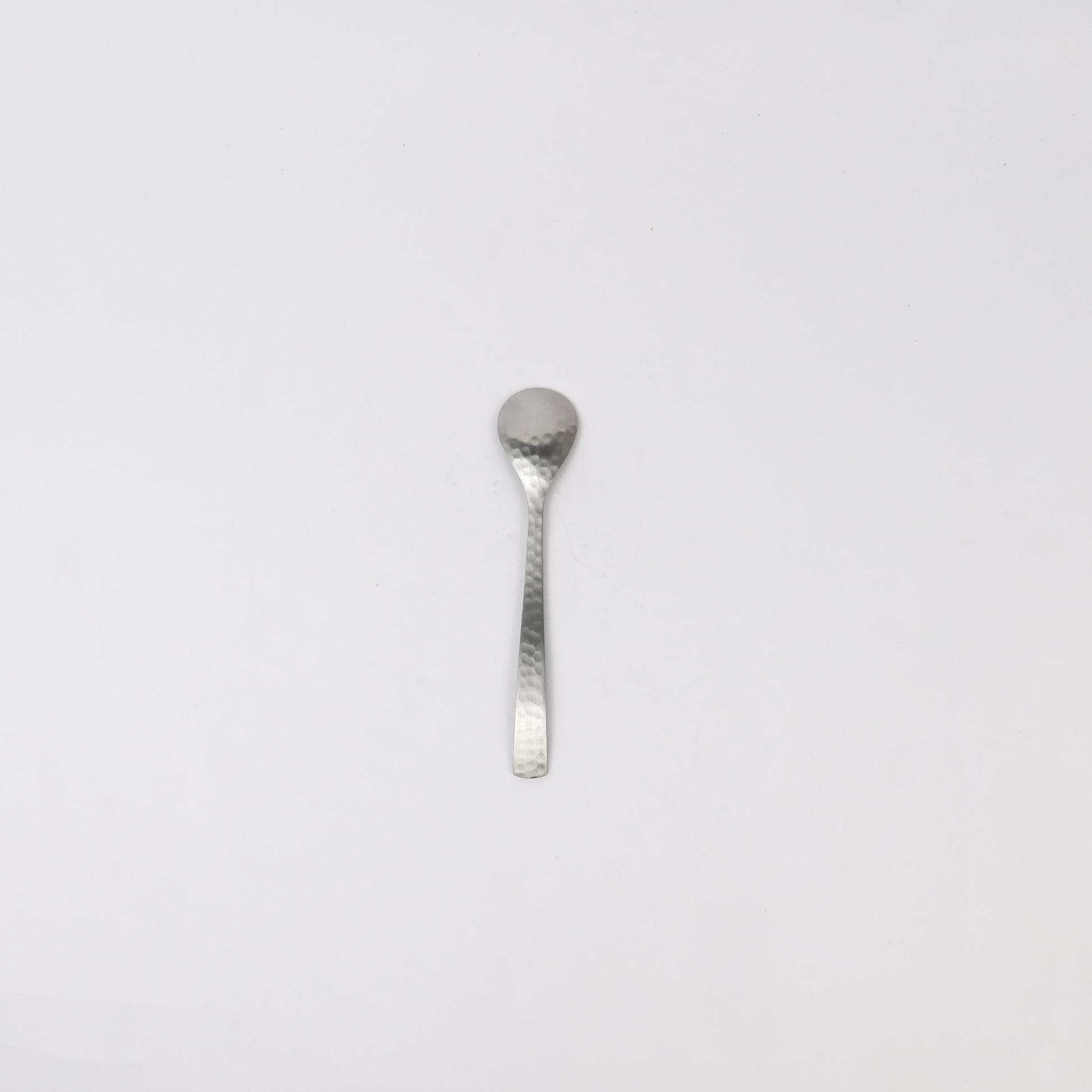 Hammered Stainless Steel Spoon