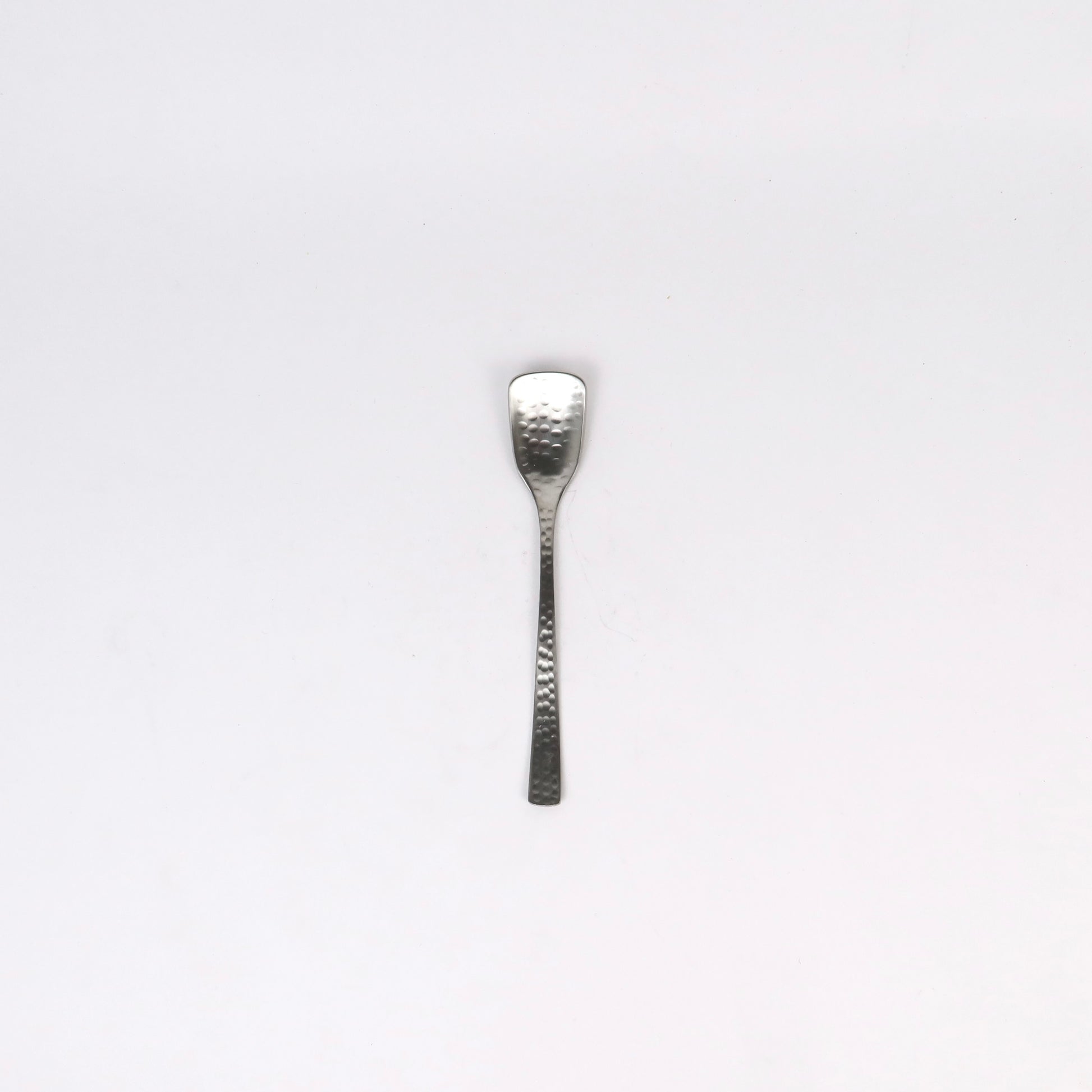 Hammered Stainless Steel Spoon