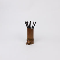 Korean Bamboo Cocktail Picks (10 pcs) &amp; Holder Set