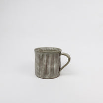Japanese Minoyaki Ceramic Sgraffito Mug