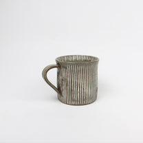 Japanese Minoyaki Ceramic Sgraffito Mug