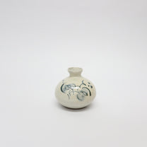Japanese Shigaraki Hand-painted Vase