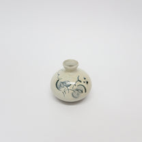 Japanese Shigaraki Hand-painted Vase
