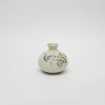 Japanese Shigaraki Hand-painted Vase