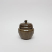 Korean Onggi Earthenware &#39;Yeonbong&#39; Jar