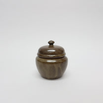Korean Onggi Earthenware &#39;Yeonbong&#39; Jar