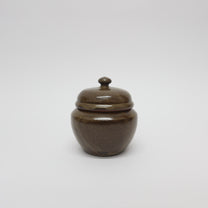 Korean Onggi Earthenware &#39;Yeonbong&#39; Jar