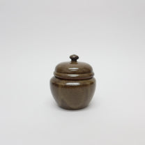 Korean Onggi Earthenware &#39;Yeonbong&#39; Jar