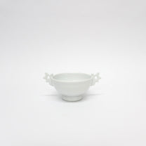 Korean Baekja porcelain &#39;double ear&#39; tea bowl