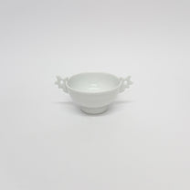 Korean Baekja porcelain &#39;double ear&#39; tea bowl