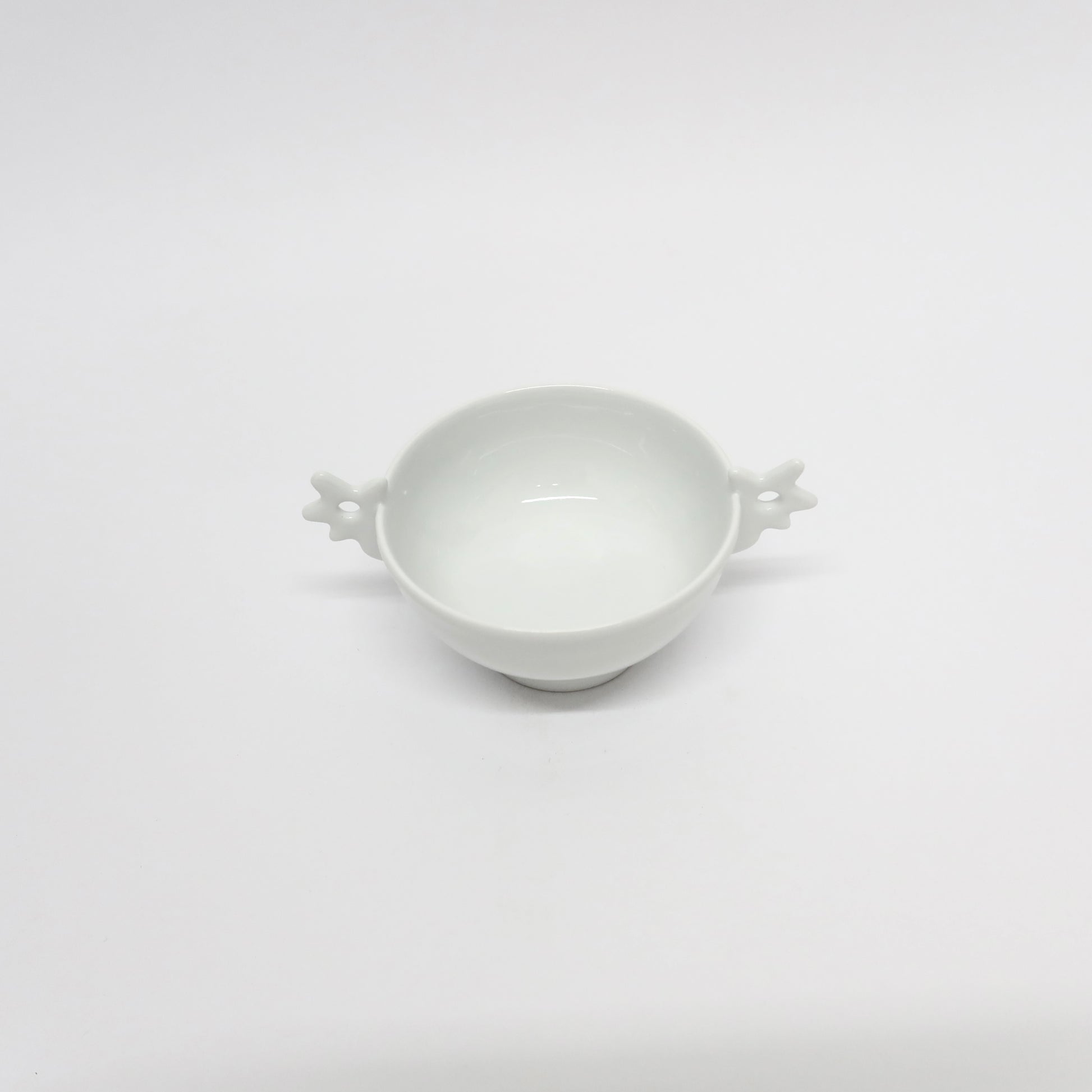Korean Baekja porcelain &#39;double ear&#39; tea bowl