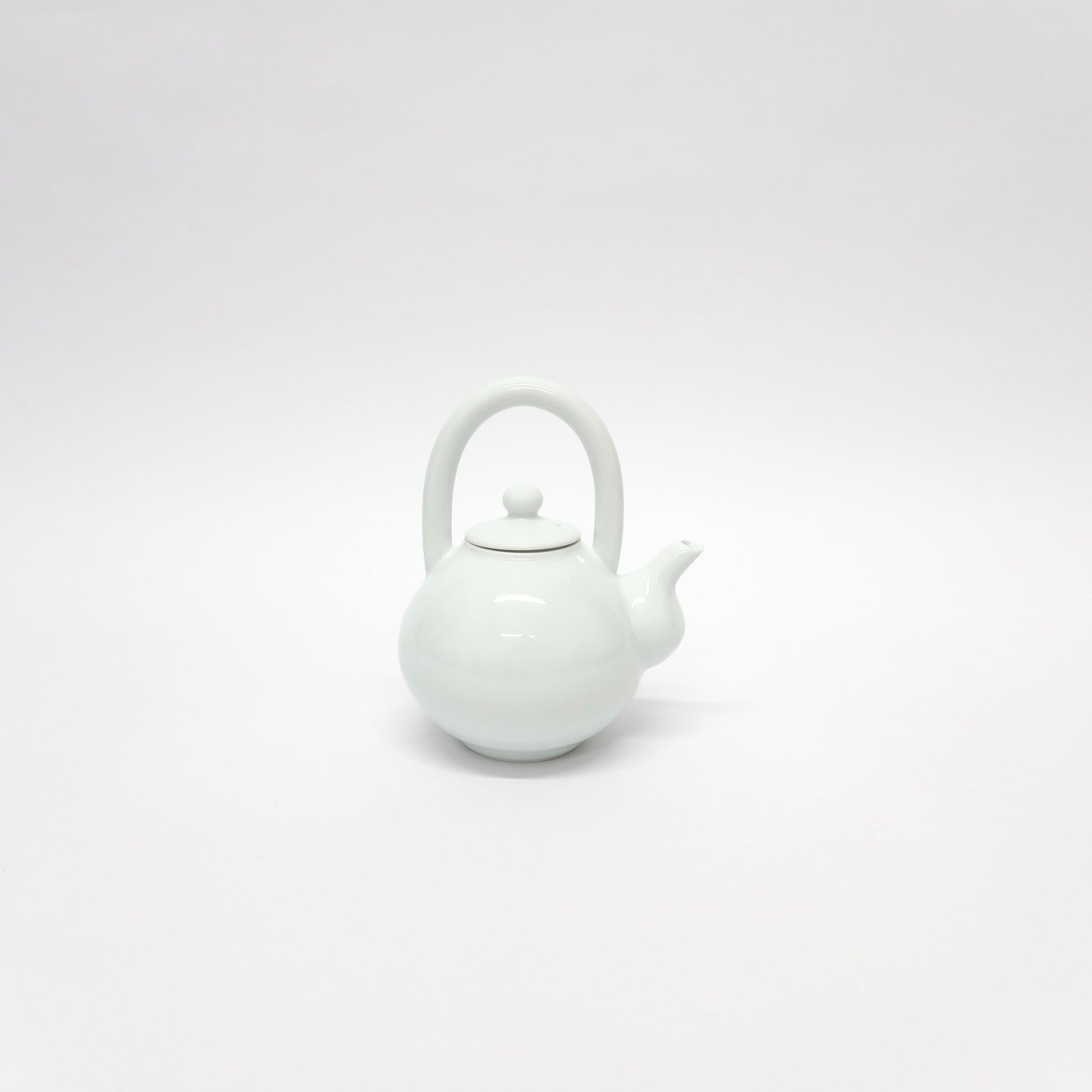 Korean Baekja Porcelain Top Handle Tea Pot