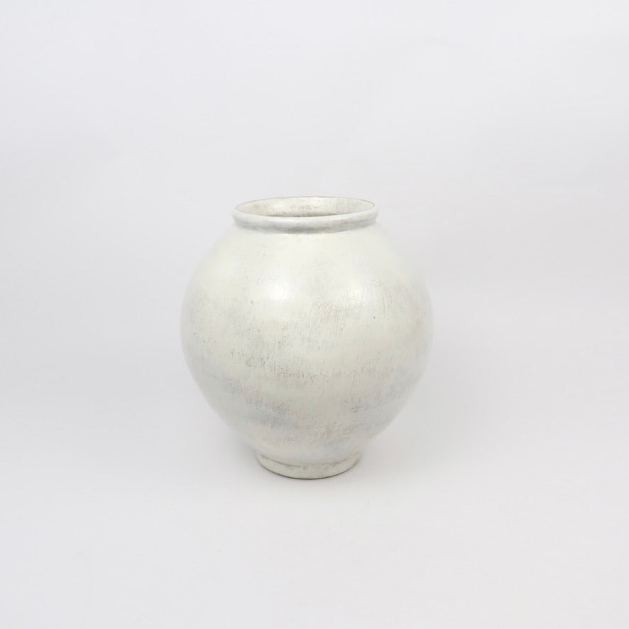 Korean Buncheong Moon Jar, H 6.5&quot;