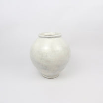 Korean Buncheong Moon Jar, H 6.5&quot;