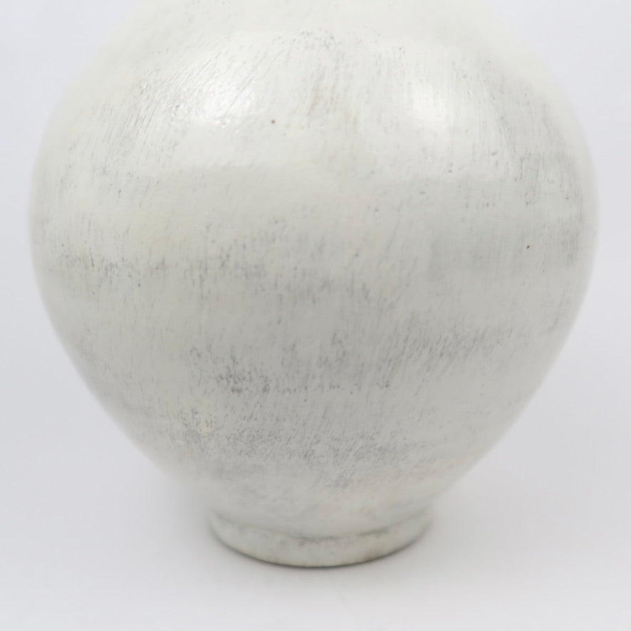 Korean Buncheong Moon Jar, H 6.5&quot;