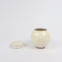 Korean ceramic tea caddy 3