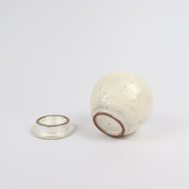 Korean ceramic tea caddy 7