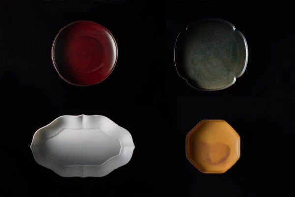 Japanese Tsudoi Tetsubachi Bowl with Candy Red Glaze