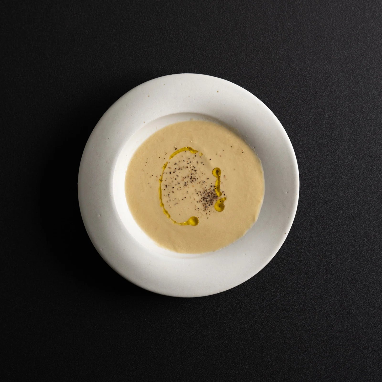 Japanese Scoop Ceramic Plates, White, 2 sizes