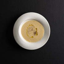 Japanese Scoop Ceramic Plates, White, 2 sizes