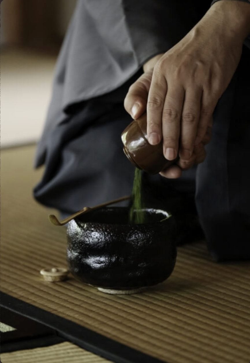Japanese Raku Tea Bowl, Lead-Free Glaze