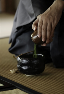 Japanese Raku Tea Bowl, Lead-Free Glaze