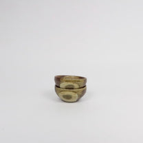 Japanese Shigaraki Ceramic Roundel Sake Cup
