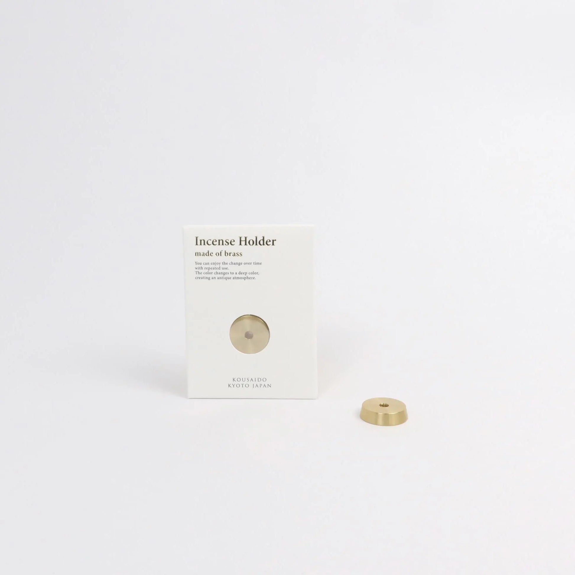 Kousaido's Japanese Brass Incense Holder