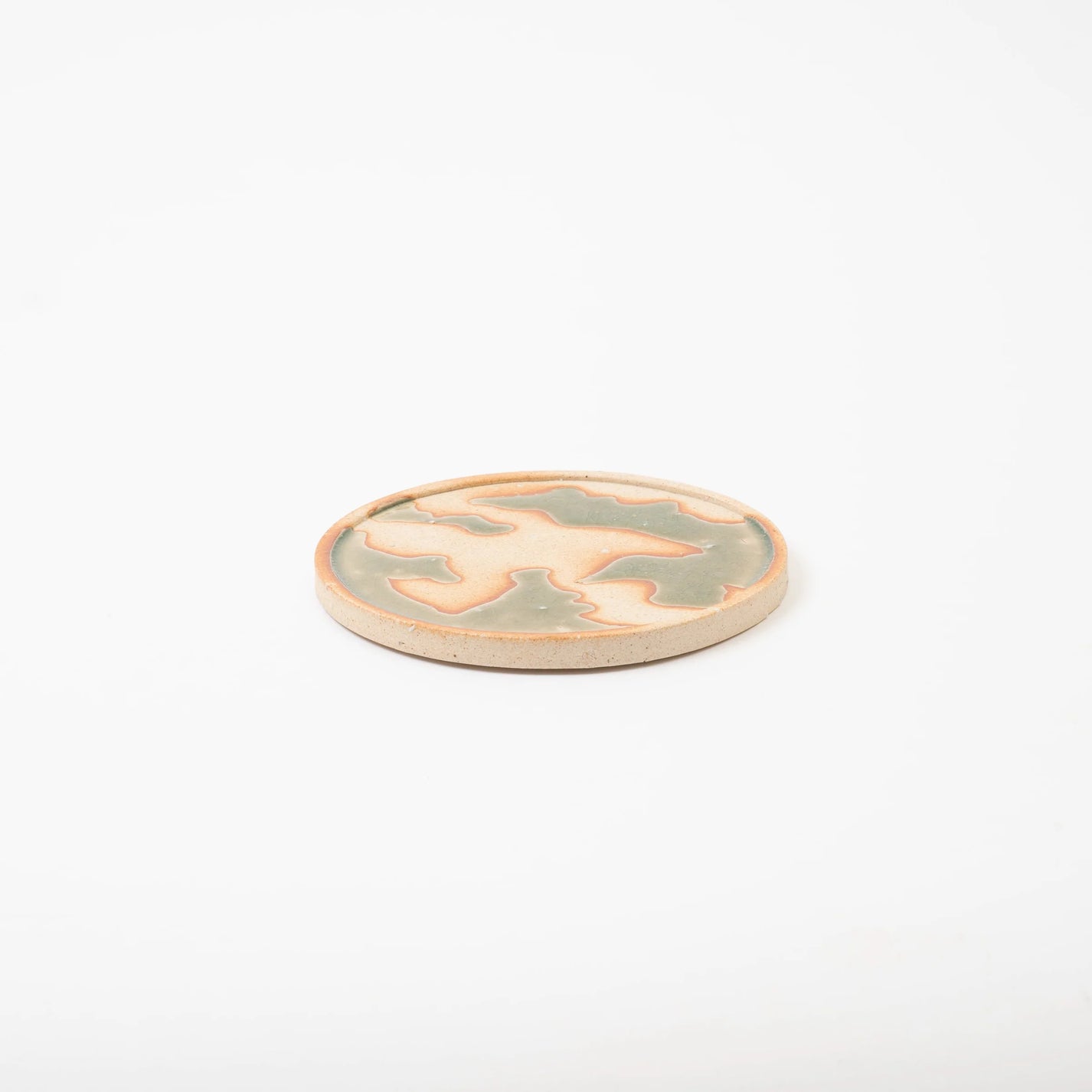 Japanese Koshigaraki Round Plate, 2 Sizes