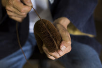 Japanese Sasara Tawashi Corner Brush