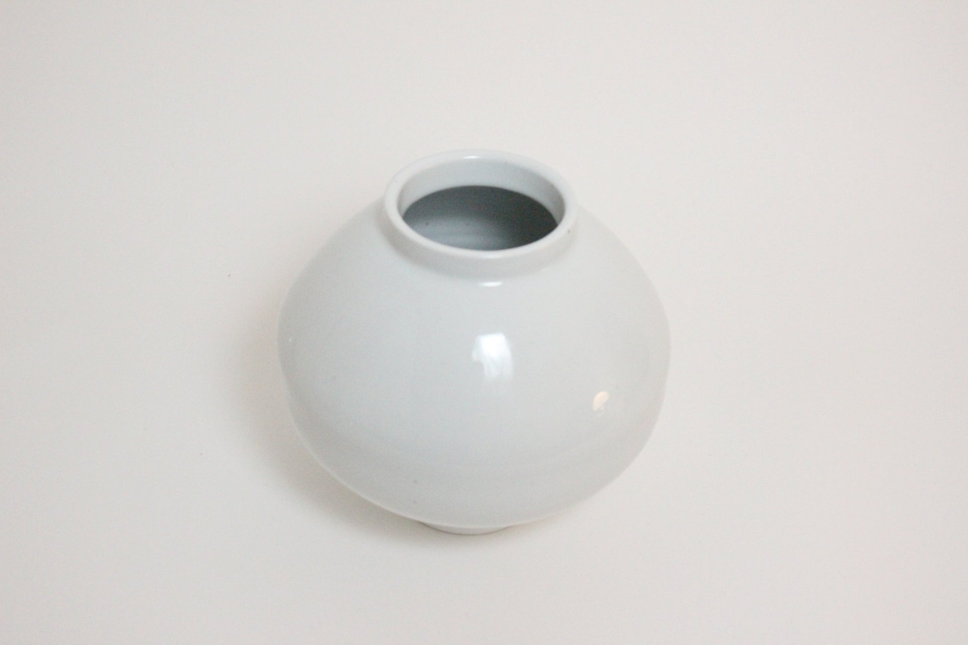 Korean Baekja Porcelain Dalhangari Moon Jar