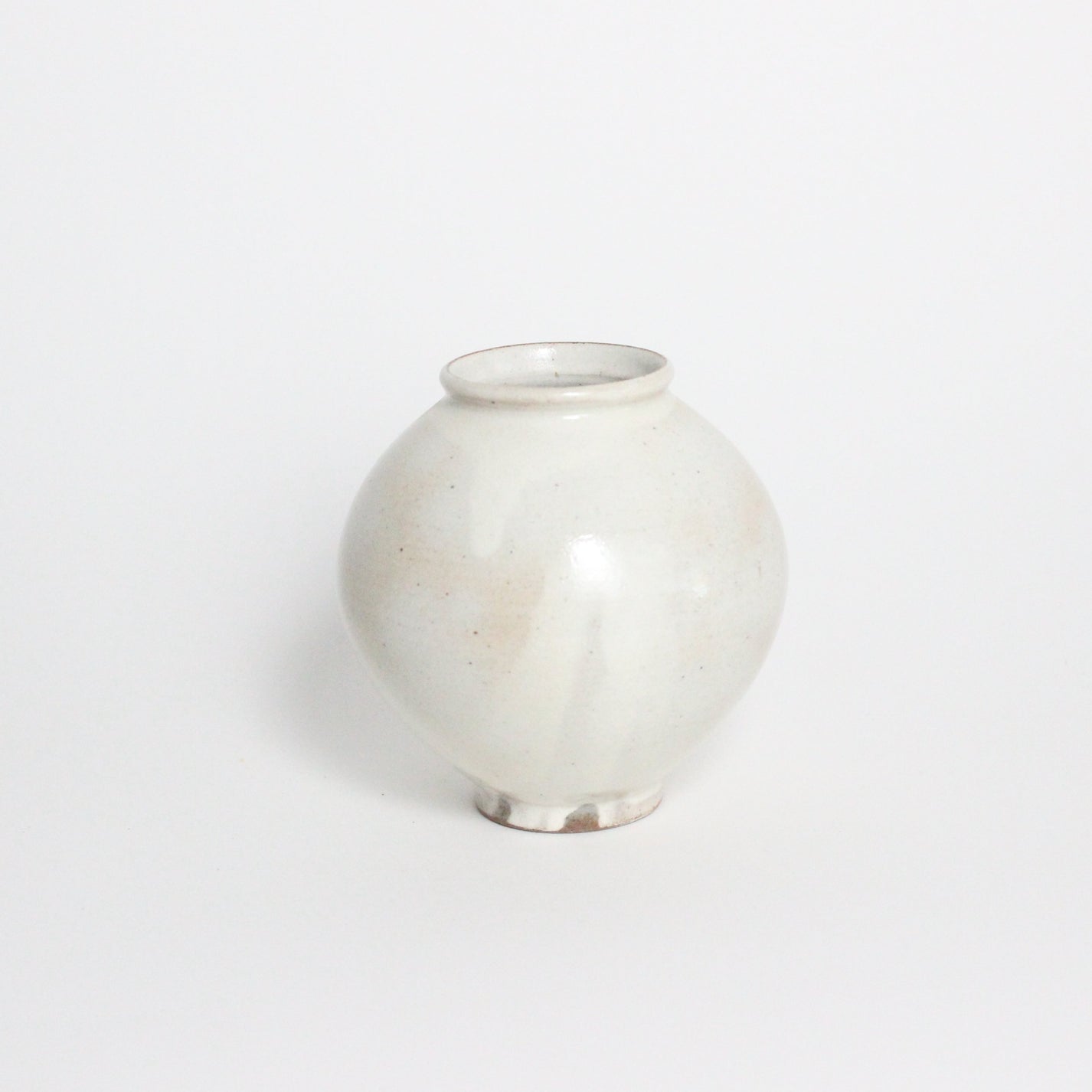 Korean Mini Buncheong Dalhangari Moon Jar