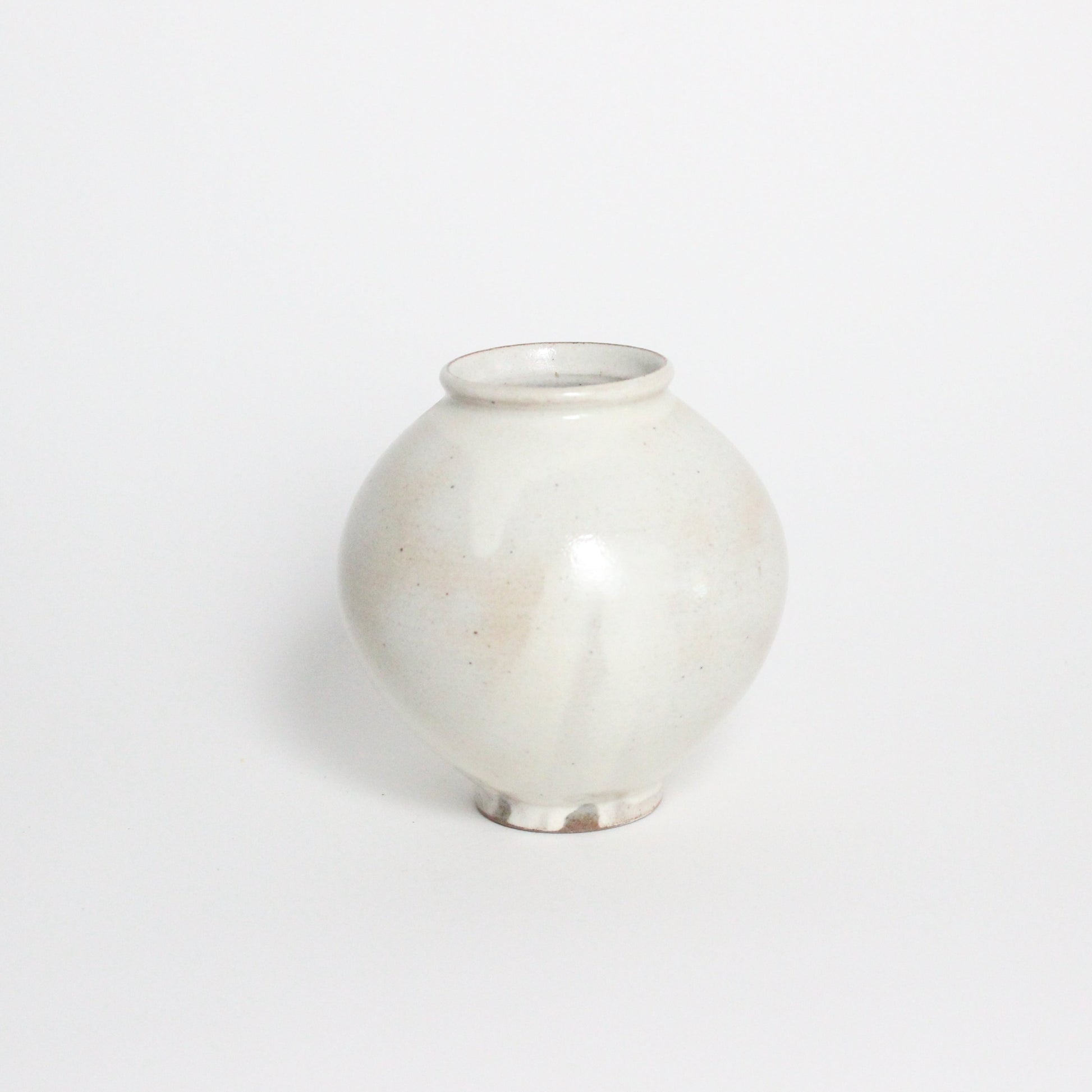 Korean Mini Buncheong Dalhangari Moon Jar