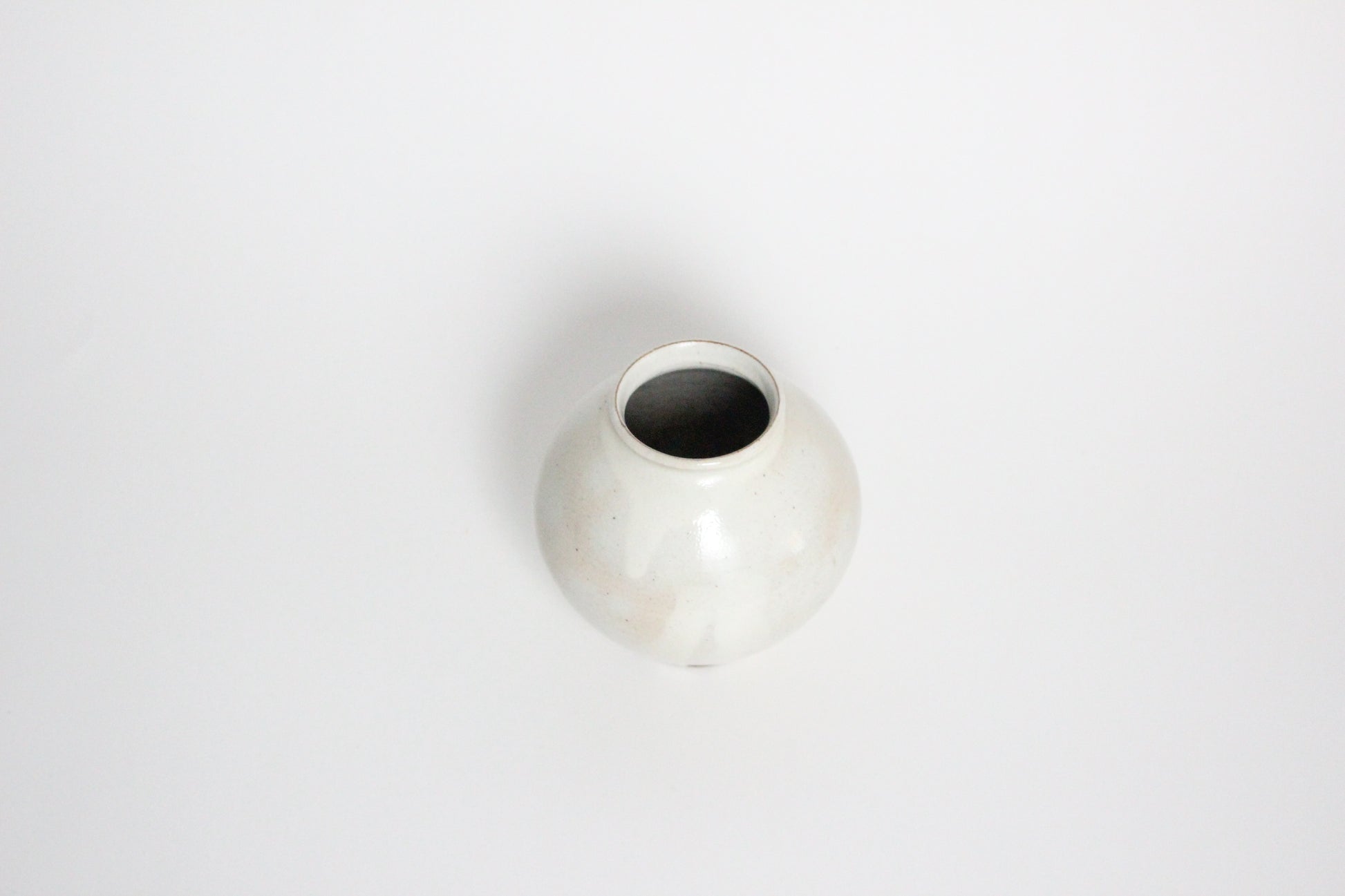 Korean Mini Buncheong Dalhangari Moon Jar