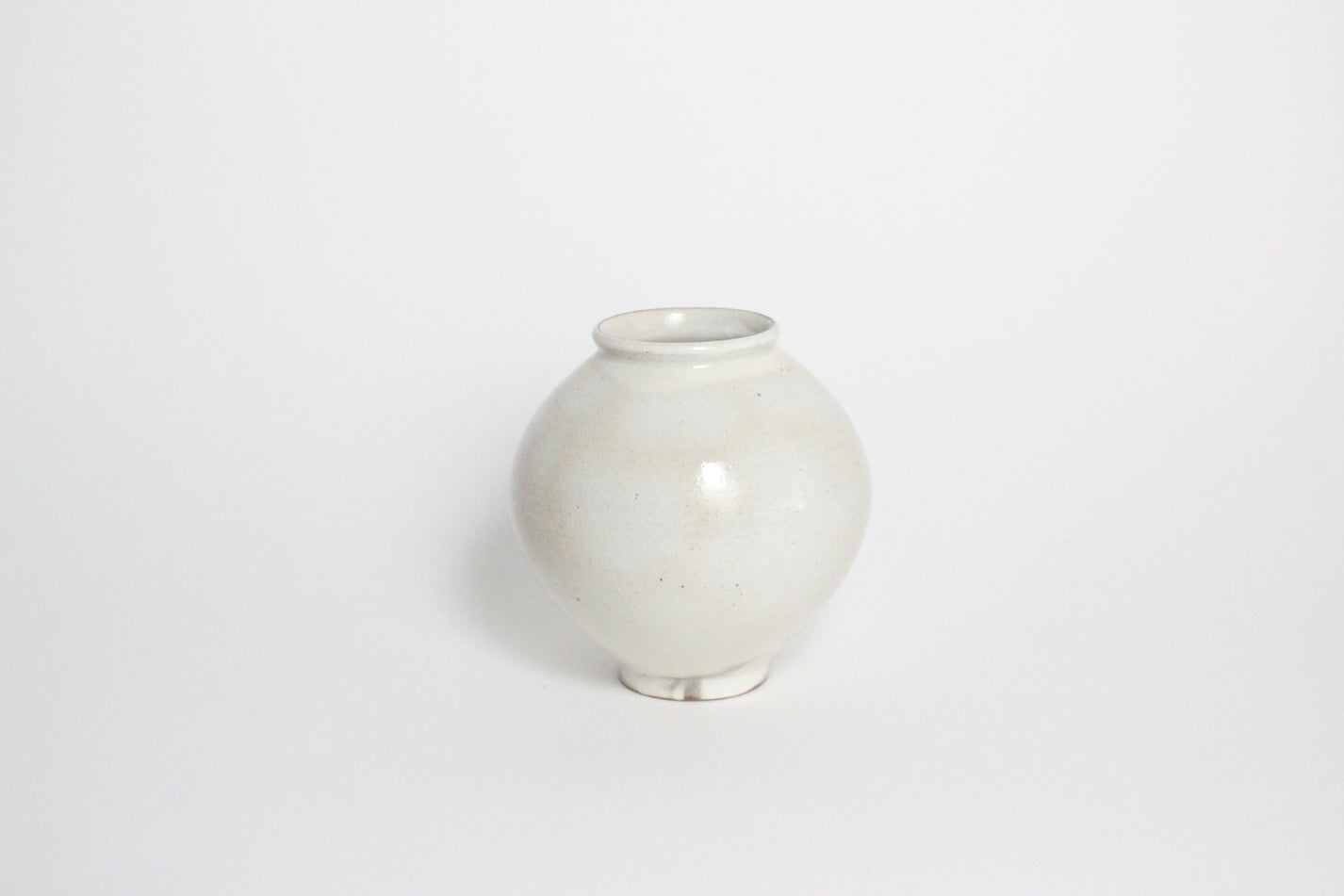 Korean Mini Buncheong Dalhangari Moon Jar