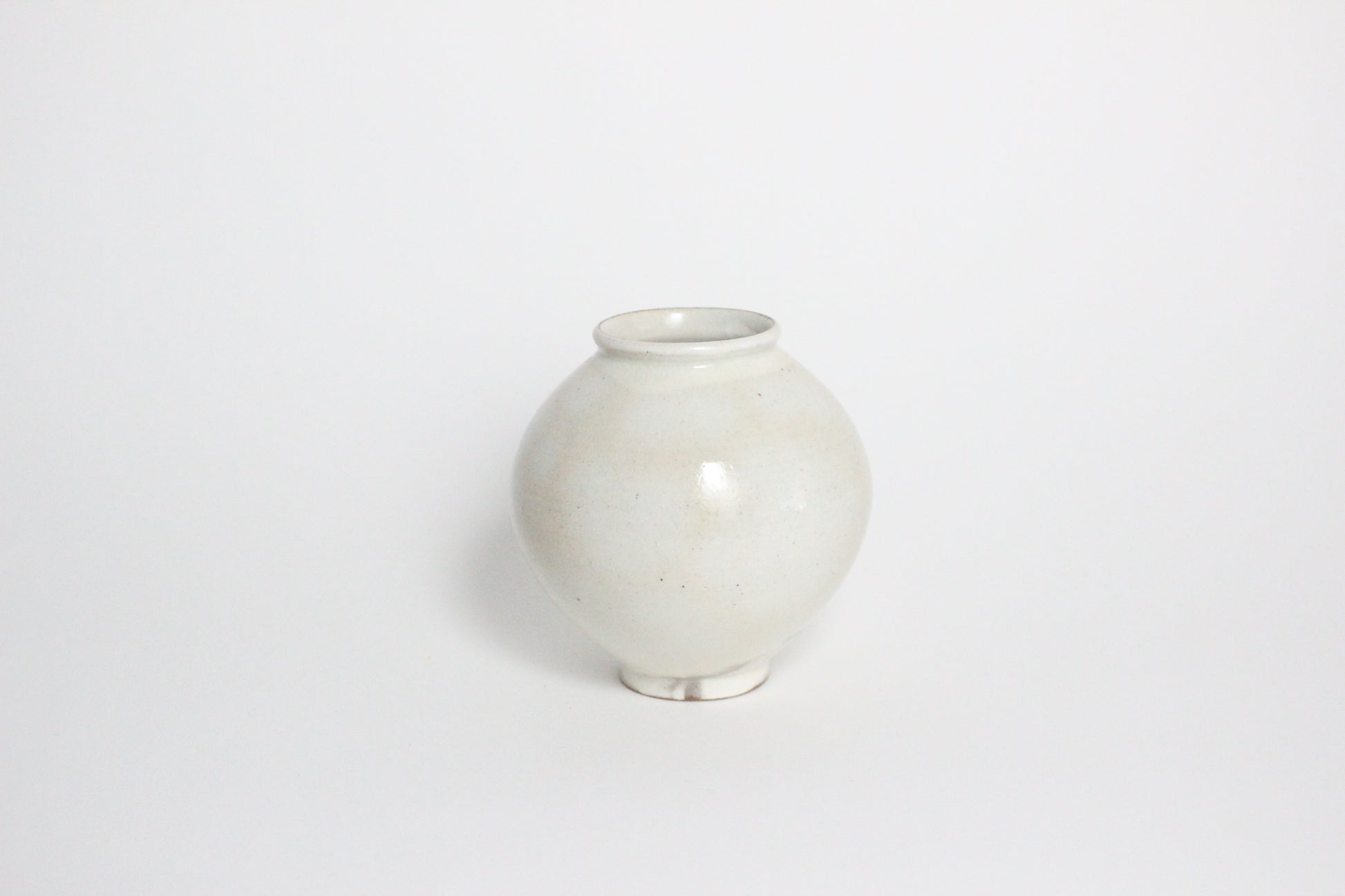 Korean Mini Buncheong Dalhangari Moon Jar