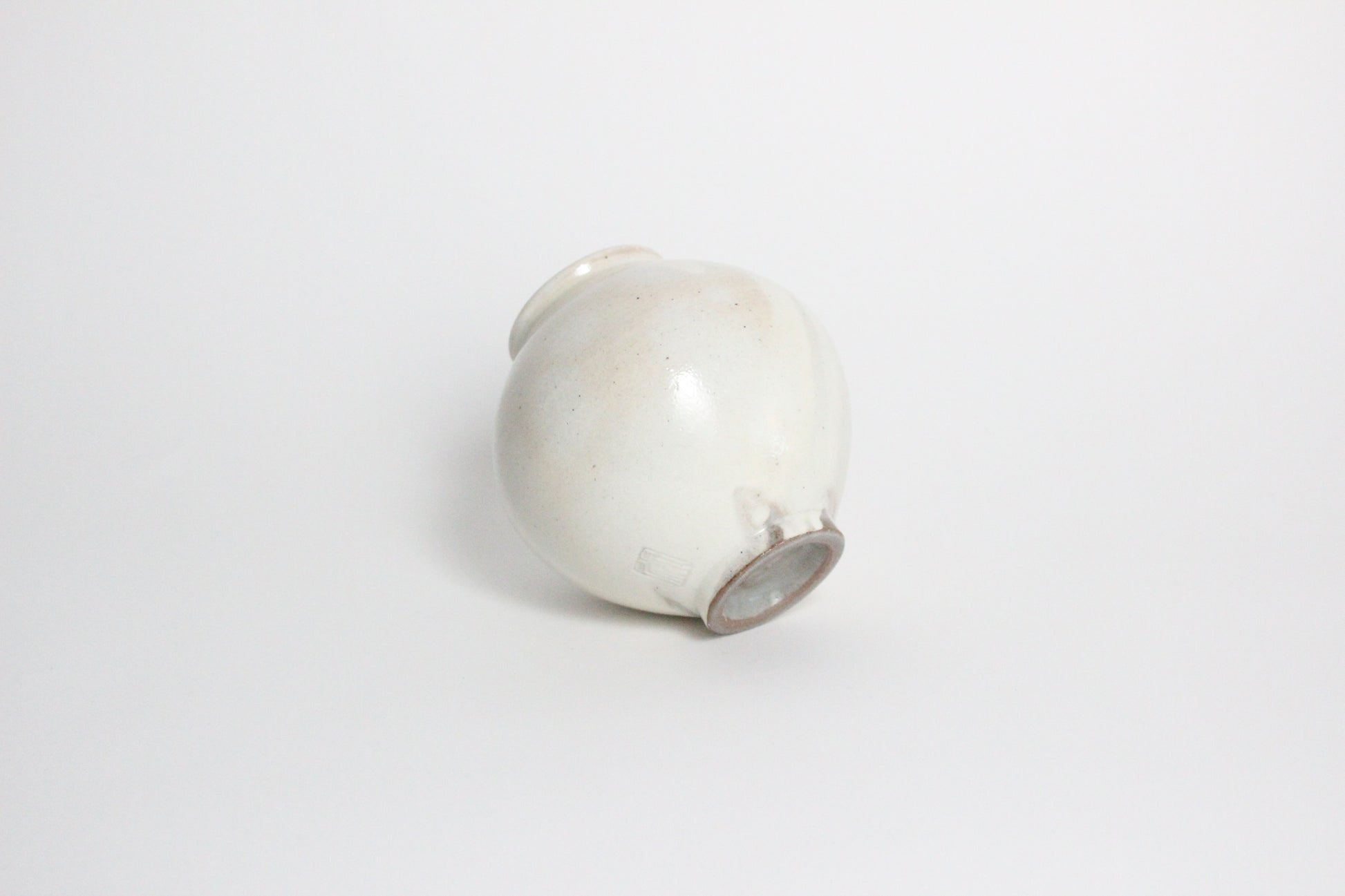 Korean Mini Buncheong Dalhangari Moon Jar