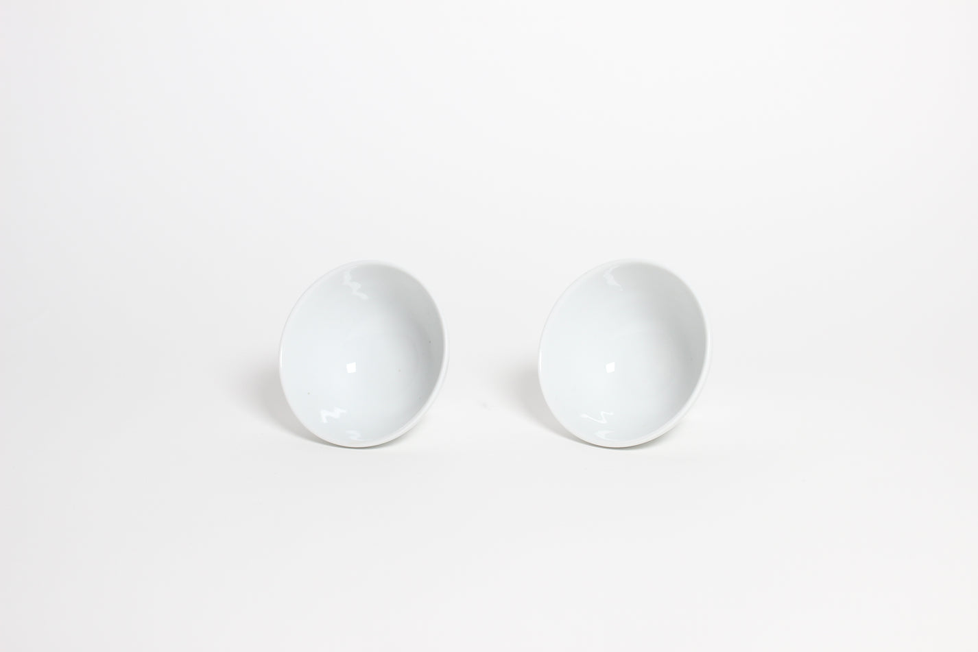 Korean Baekja White Porcelain Tea Cups