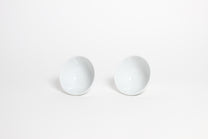 Korean Baekja White Porcelain Tea Cups