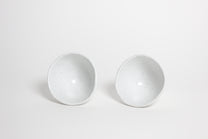 Korean Speckled White Ceramic Tea Cup