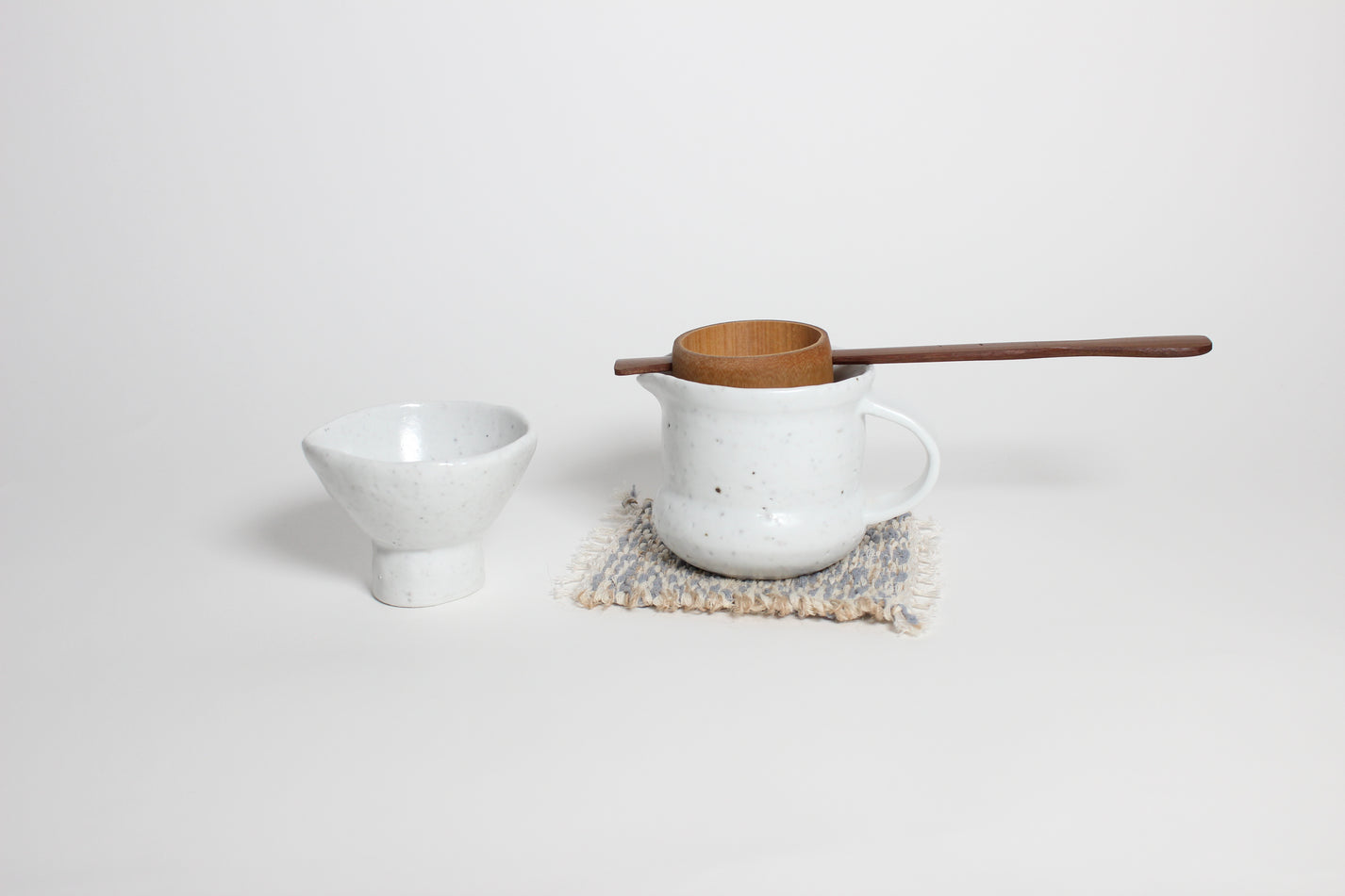 Ceramic small pitcher