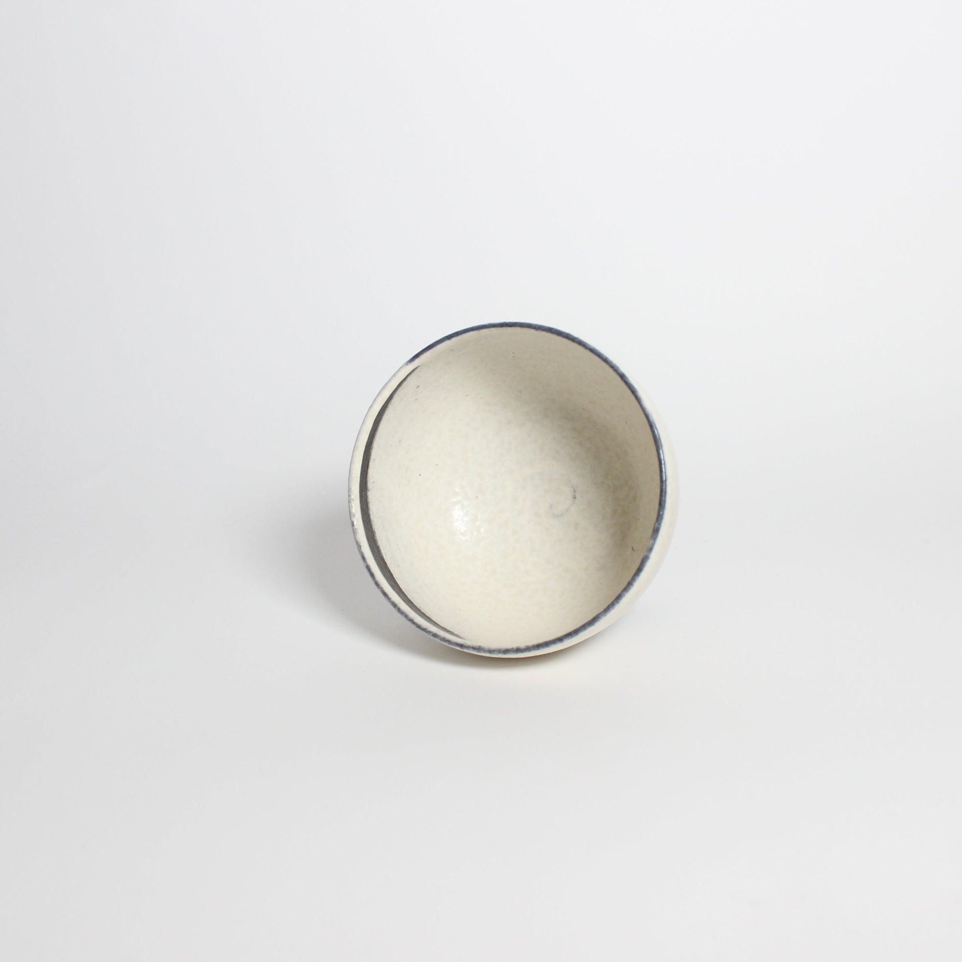 Korean Dumbung Buncheong Ceramic Highstand Tea Bowl