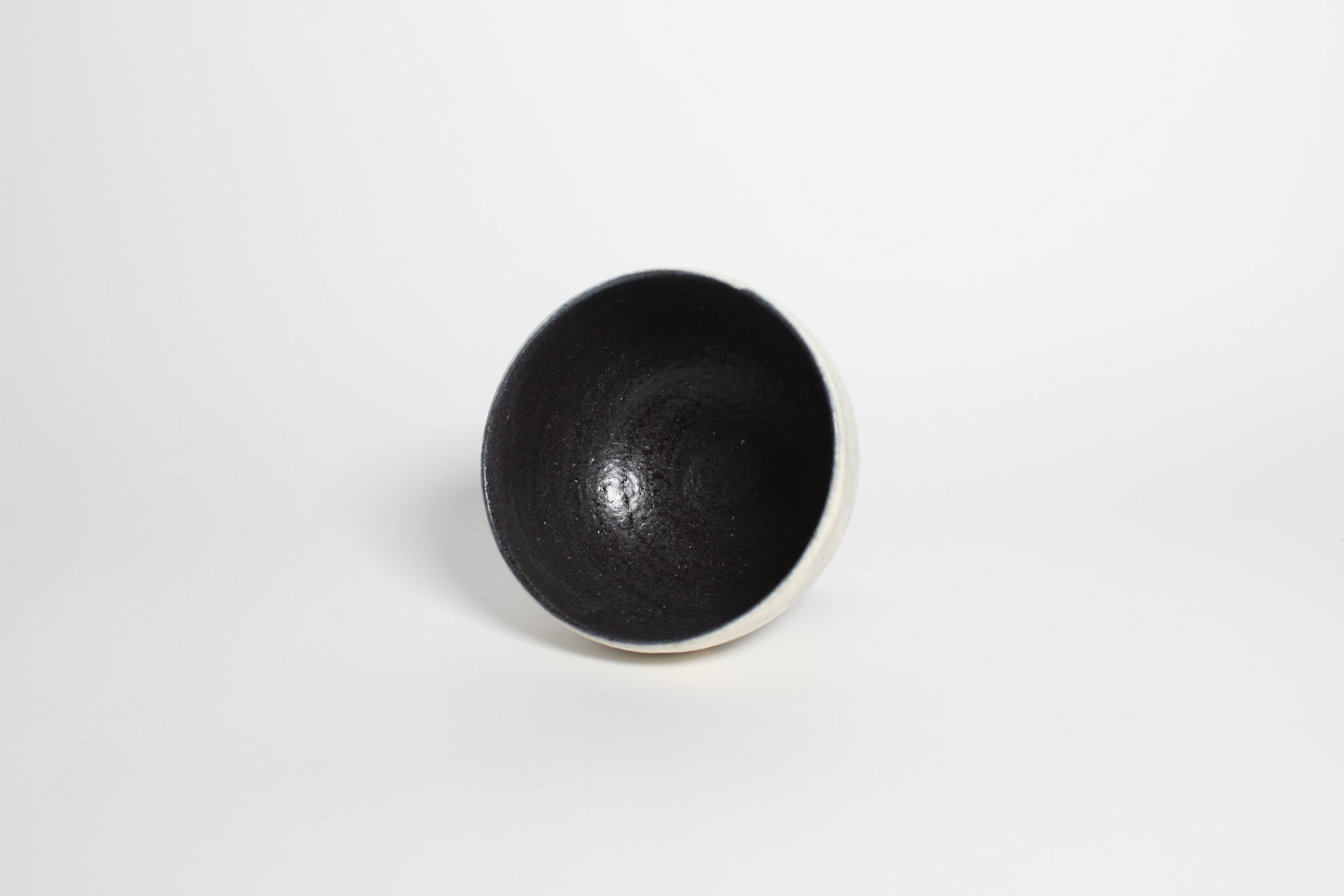 Korean Dumbung Buncheong Ceramic Highstand Matcha Bowl