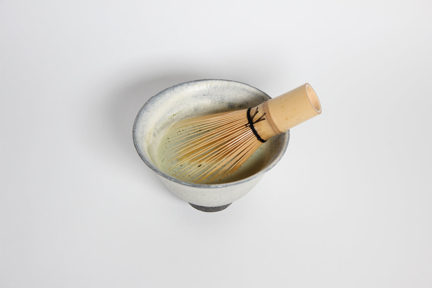 Korean Buncheong Ceramic Matcha Bowl