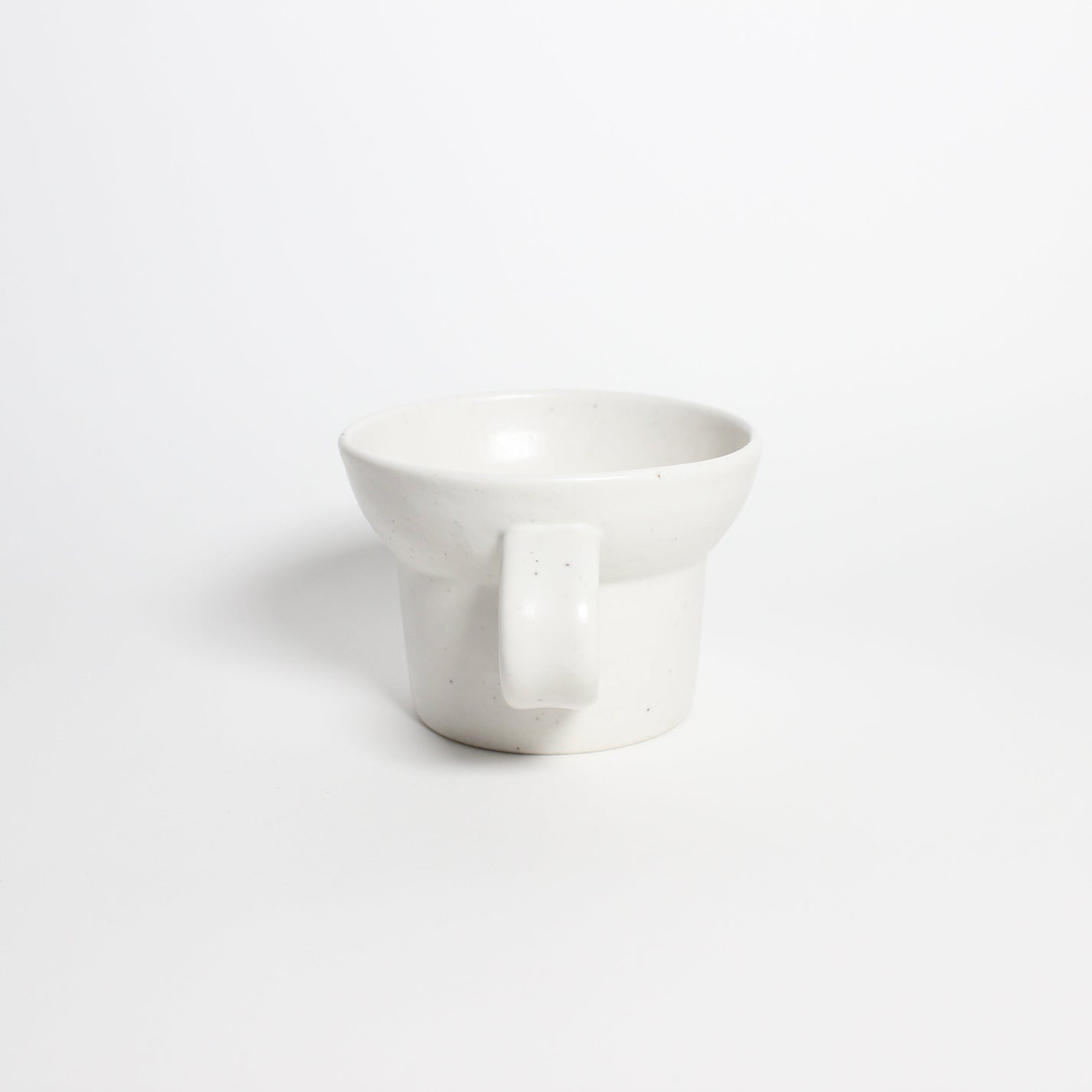 Korean ceramic fluted mug 01