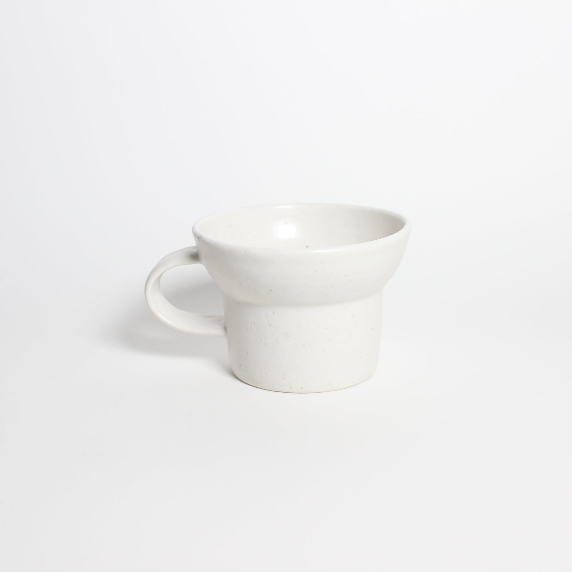 Korean ceramic fluted mug 01
