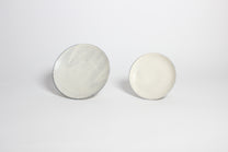 Korean buncheong ceramic highstand plates