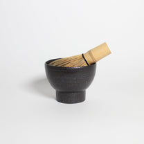 Korean Heugja Ceramic Highstand Matcha Bowl
