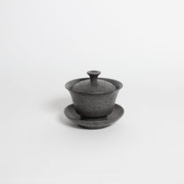 Korean Heugja Ceramic Black Gaiwan, S